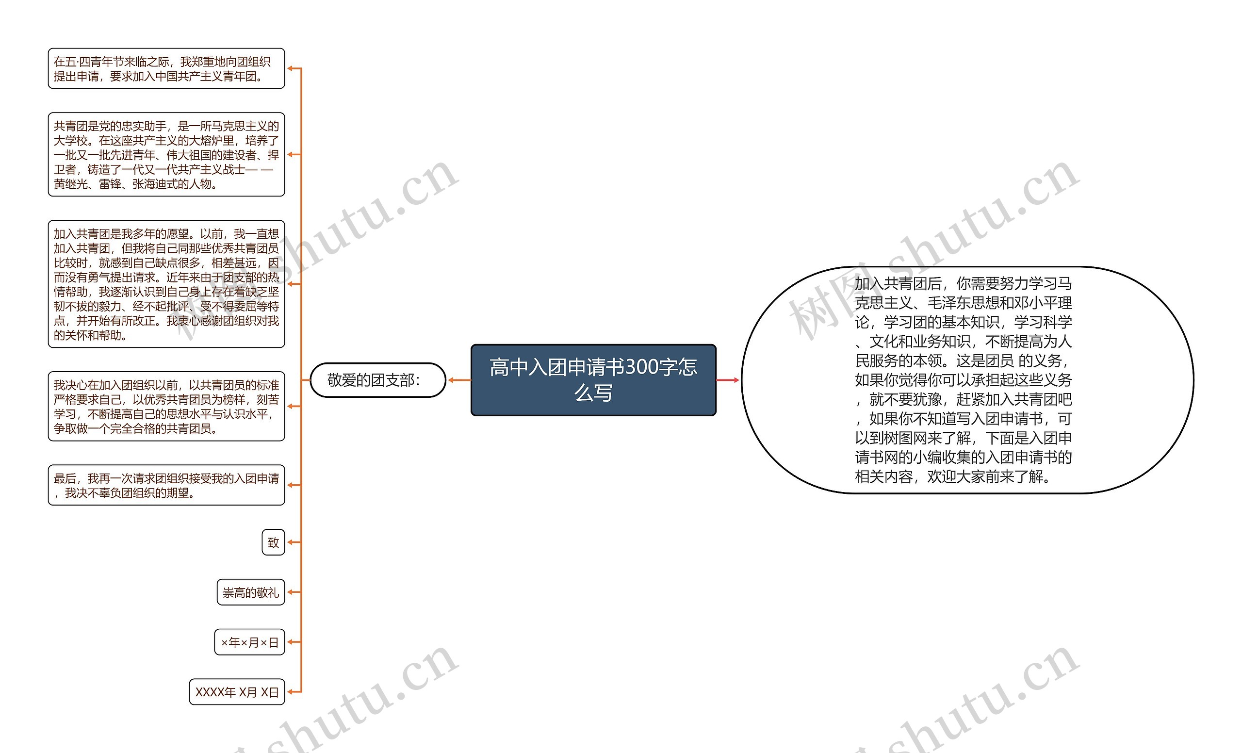 高中入团申请书300字怎么写