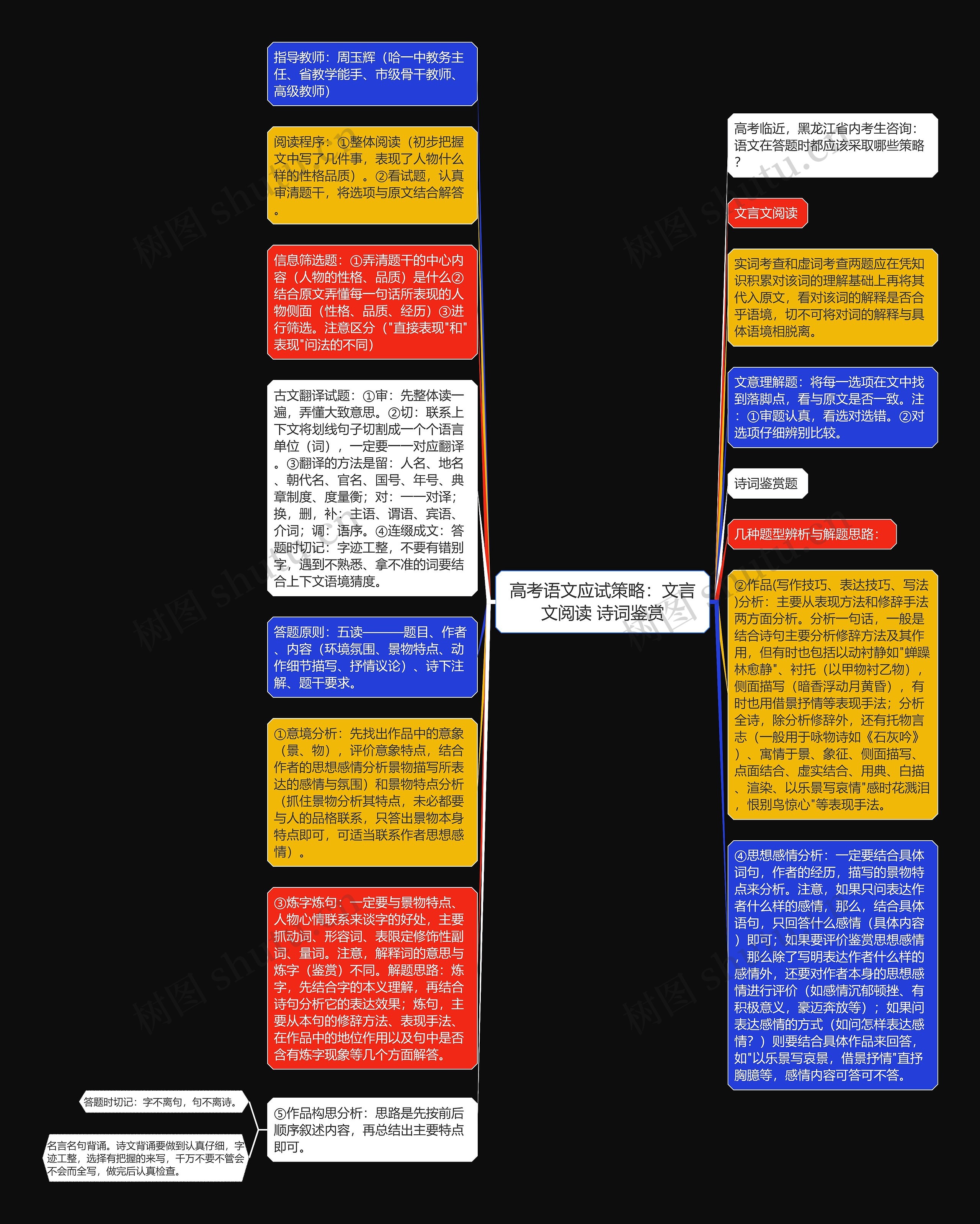 高考语文应试策略：文言文阅读 诗词鉴赏