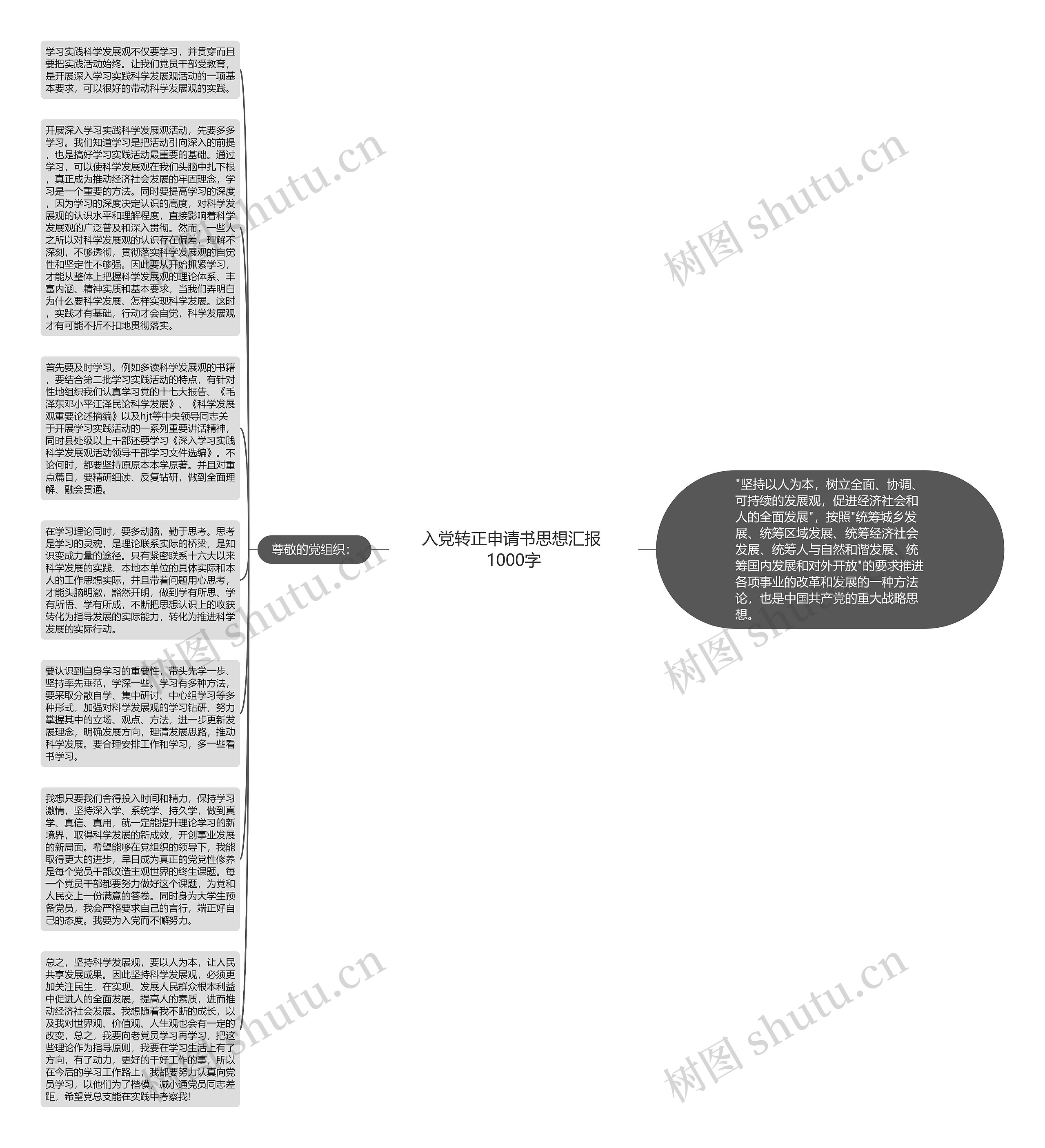 入党转正申请书思想汇报 1000字