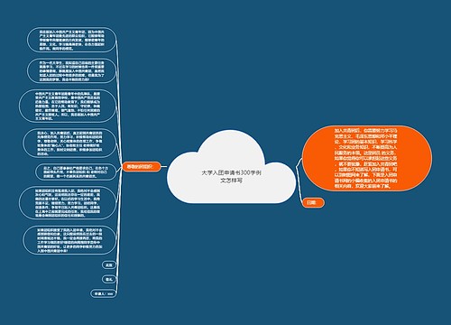 大学入团申请书300字例文怎样写