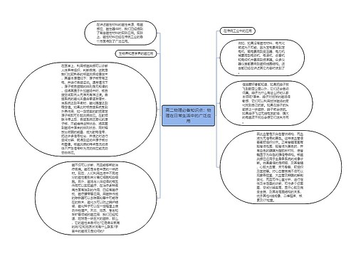 高二物理必备知识点：物理在日常生活中的广泛应用