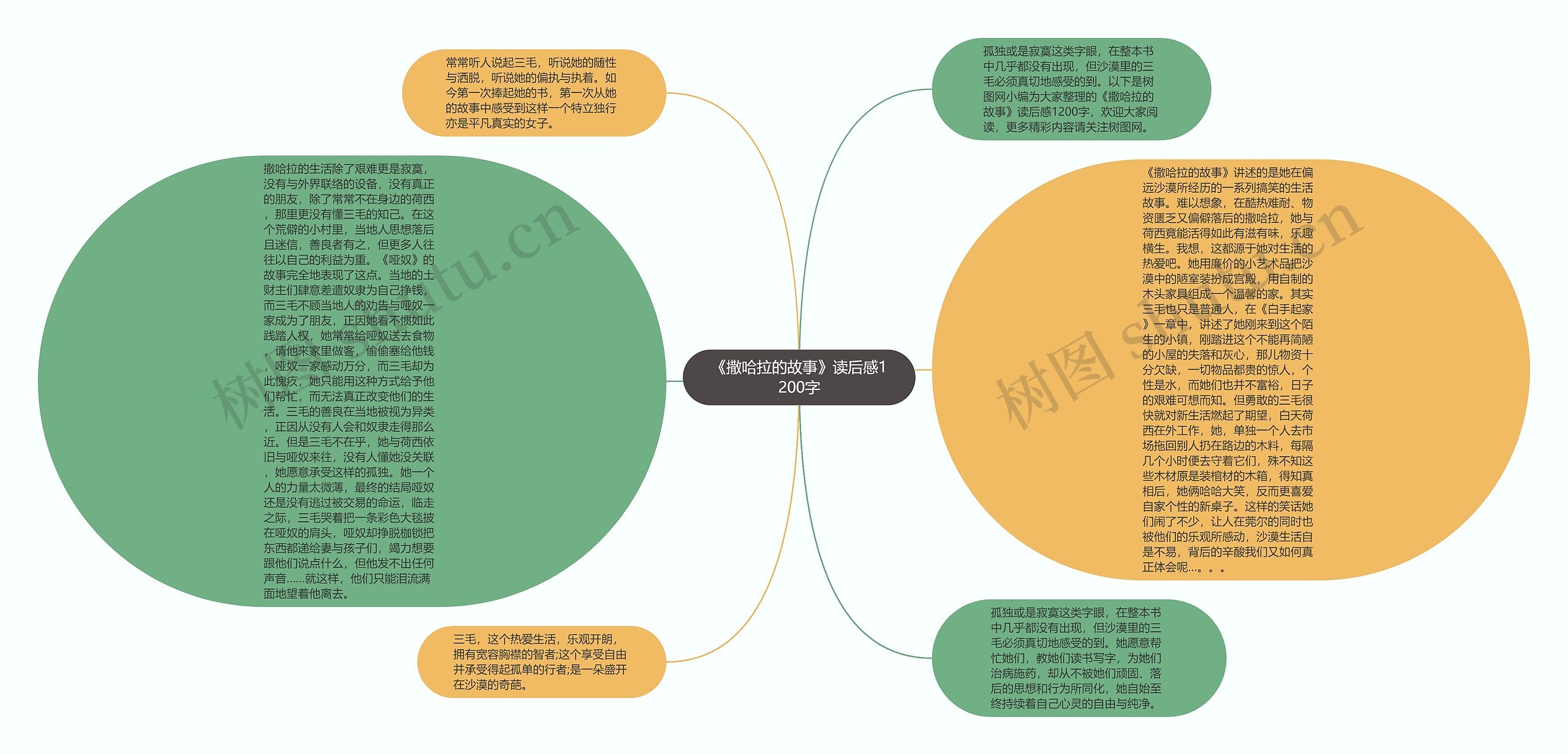 《撒哈拉的故事》读后感1200字