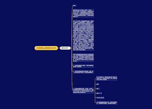 大四学生上课迟到检讨书