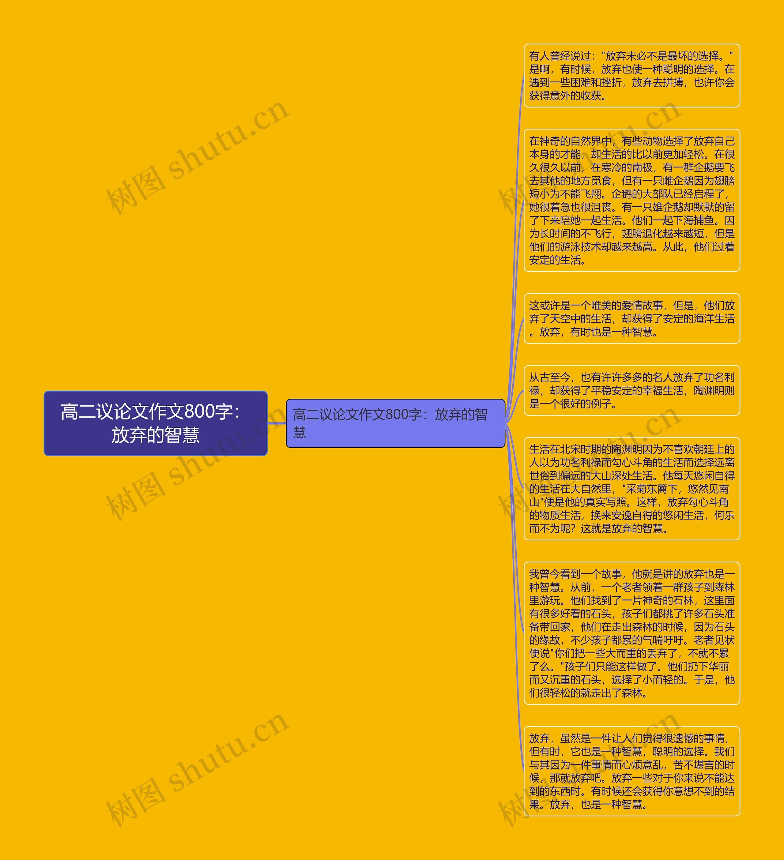 高二议论文作文800字：放弃的智慧