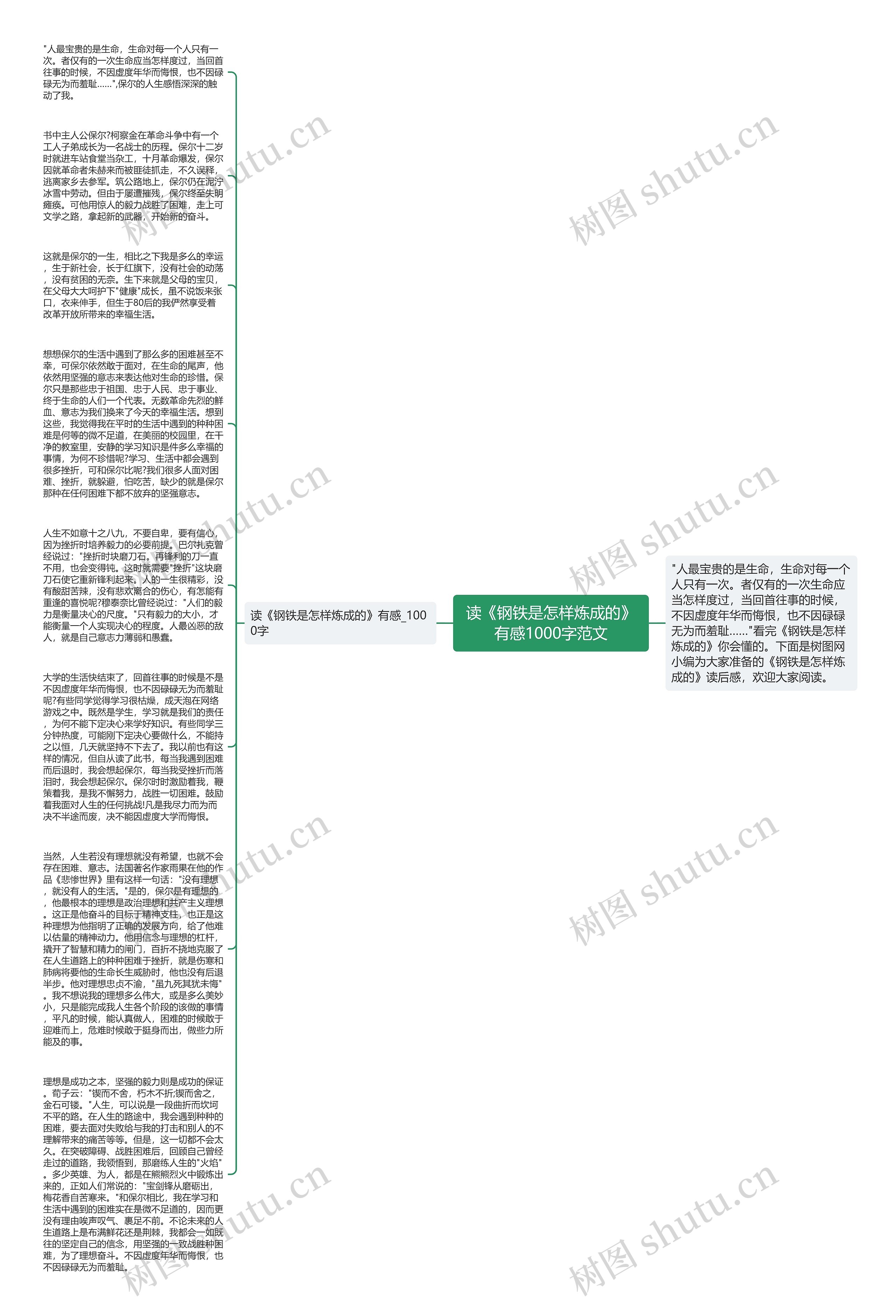 读《钢铁是怎样炼成的》有感1000字范文