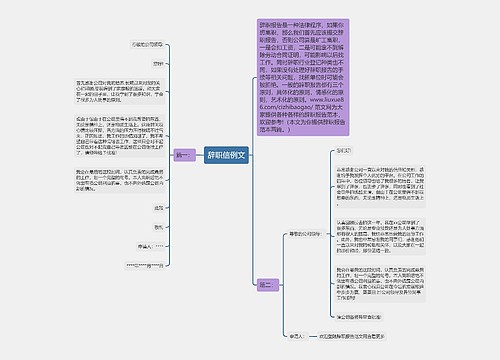 辞职信例文