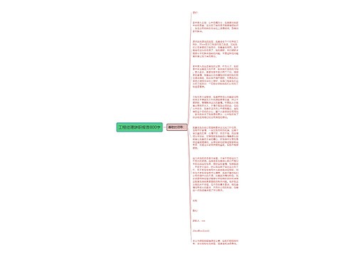 工程经理辞职报告800字
