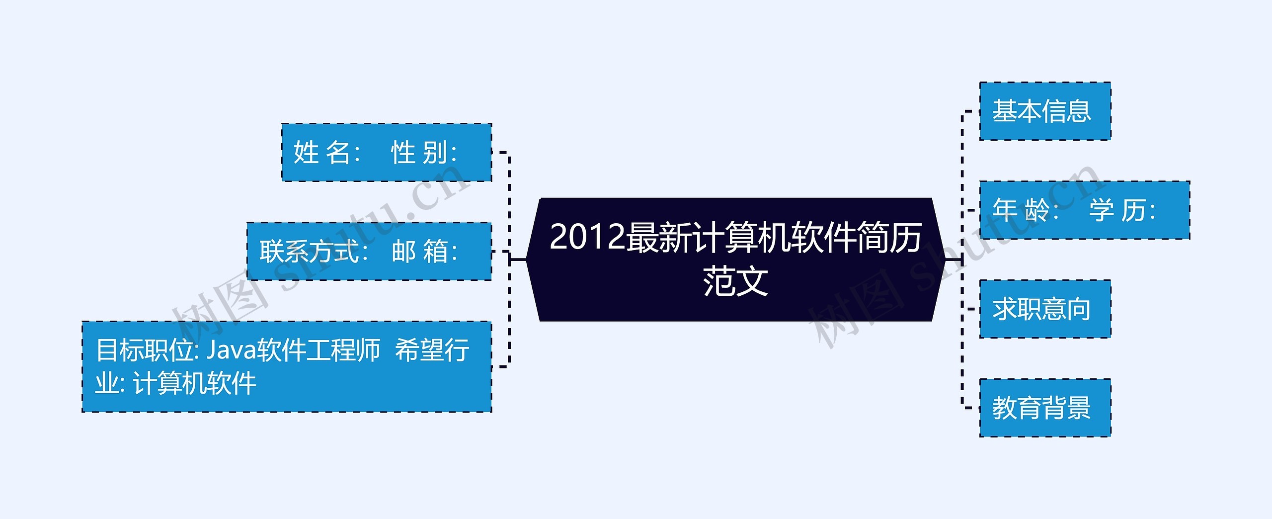 2012最新计算机软件简历范文