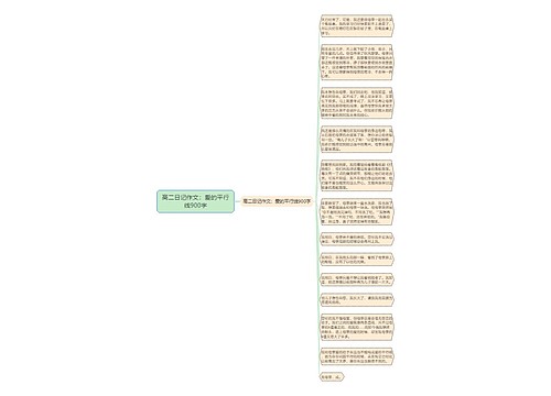 高二日记作文：爱的平行线900字