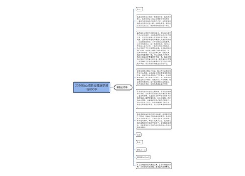 2020物业项目经理辞职报告800字