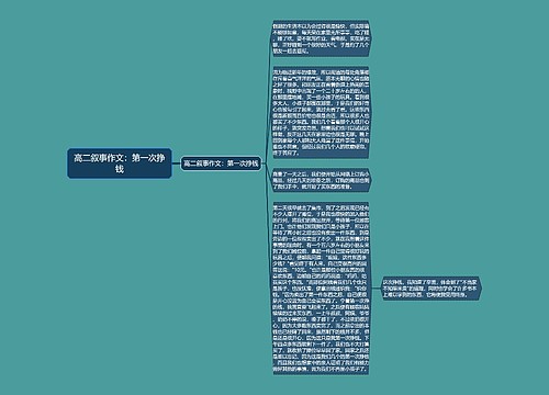 高二叙事作文：第一次挣钱