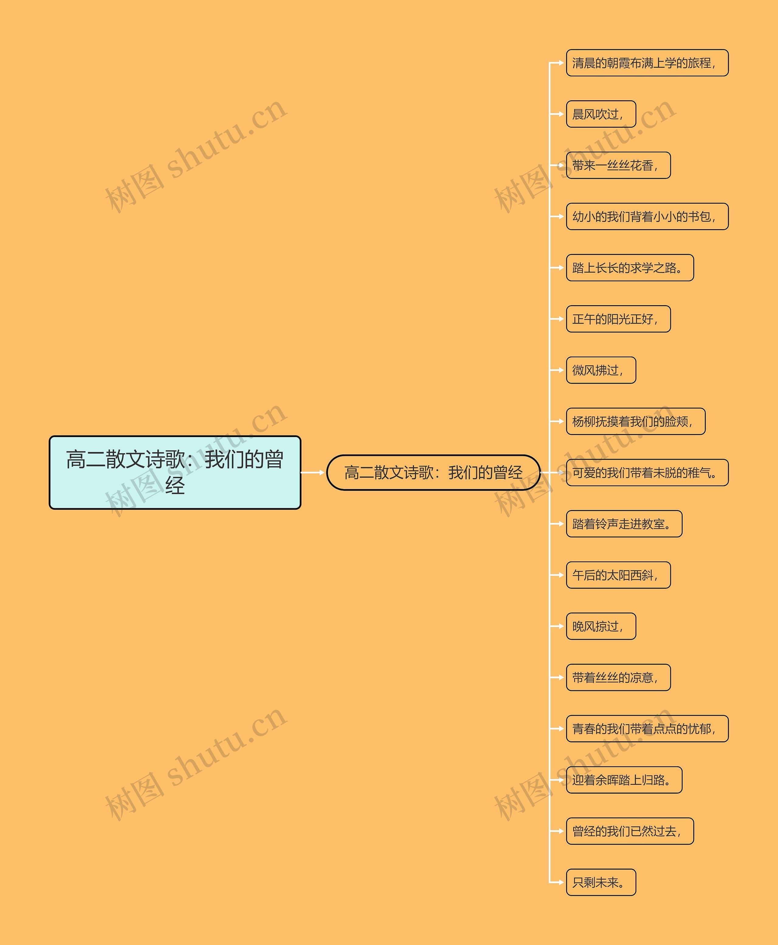 高二散文诗歌：我们的曾经