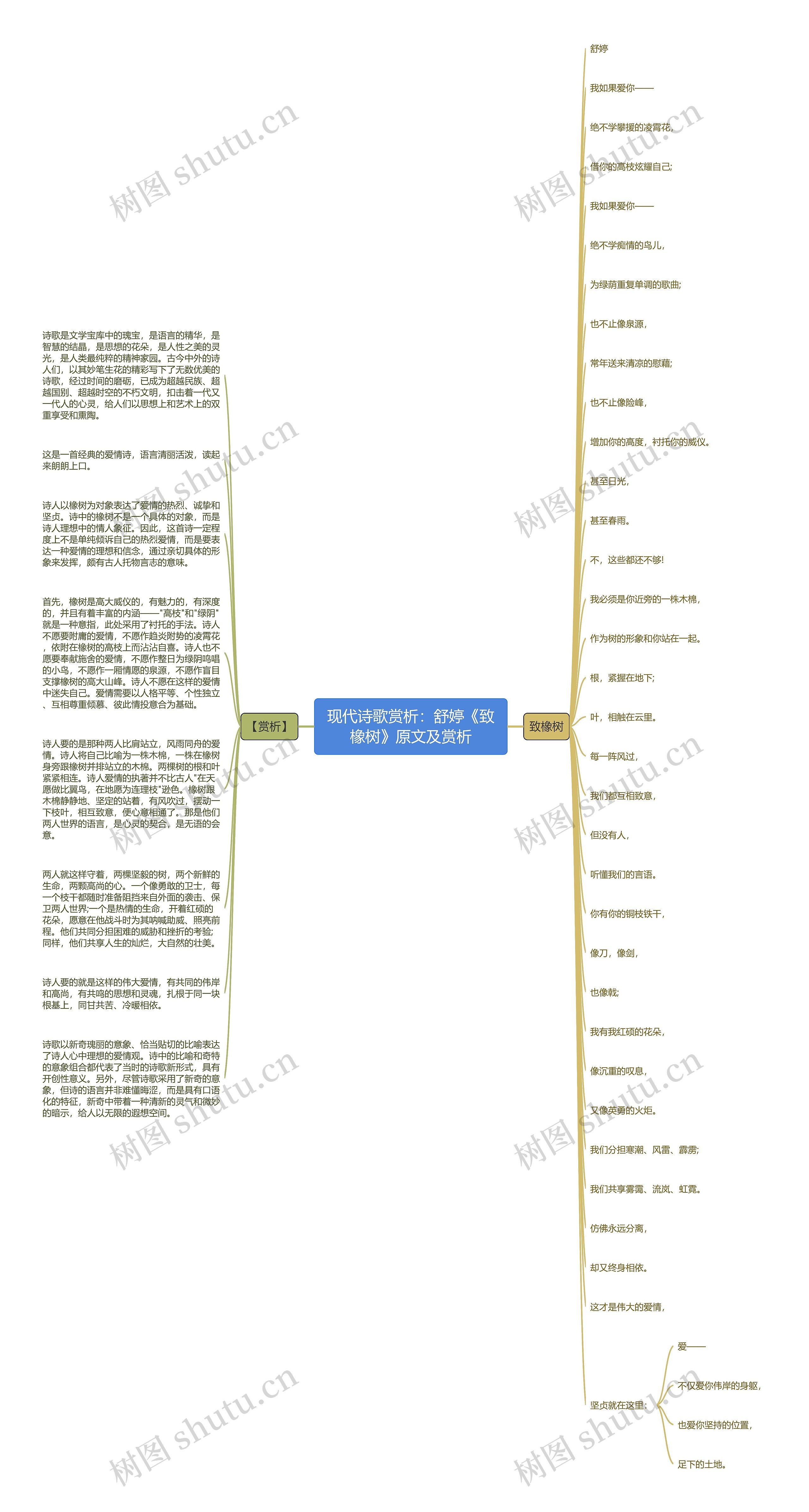 现代诗歌赏析：舒婷《致橡树》原文及赏析