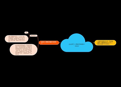 企业员工入党转正申请书1000字