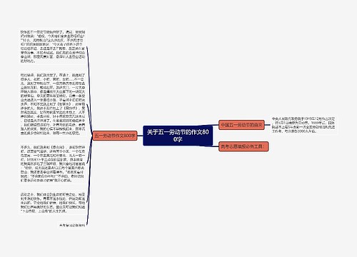 关于五一劳动节的作文800字