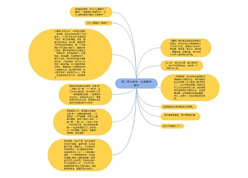 高二语文备考：杜甫蜀相赏析