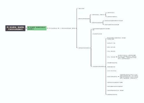 高二政治教案：影响国际关系的决定性因素(4)