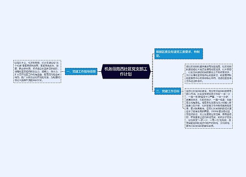 机务段路西社区党支部工作计划