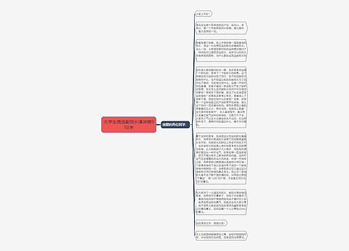 大学生竞选副班长演讲稿950字