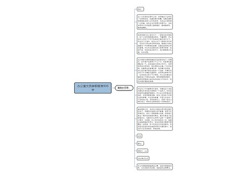 办公室文员辞职报告900字