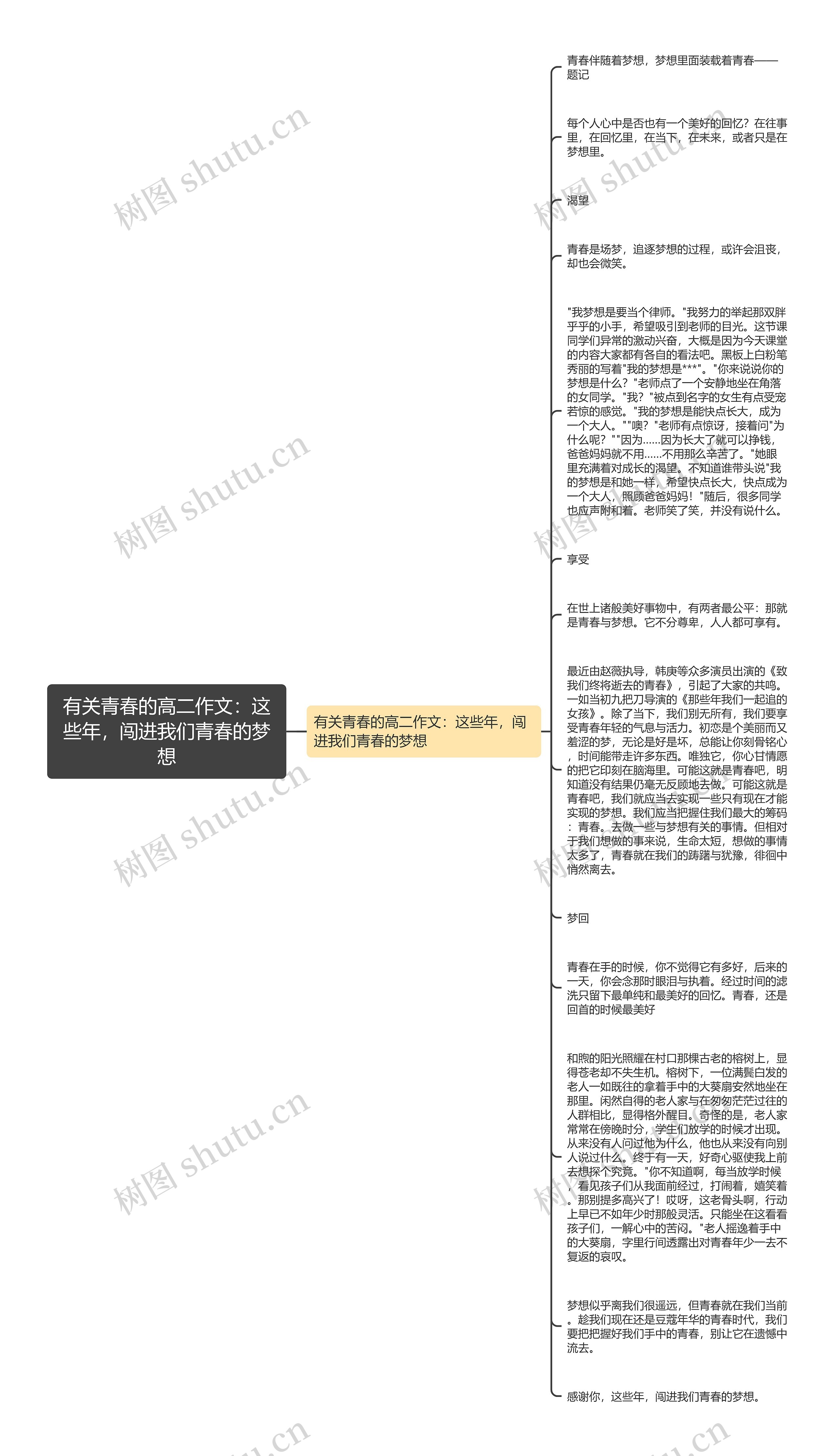 有关青春的高二作文：这些年，闯进我们青春的梦想