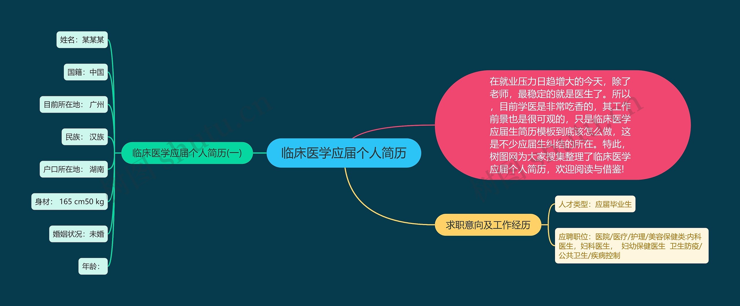 临床医学应届个人简历