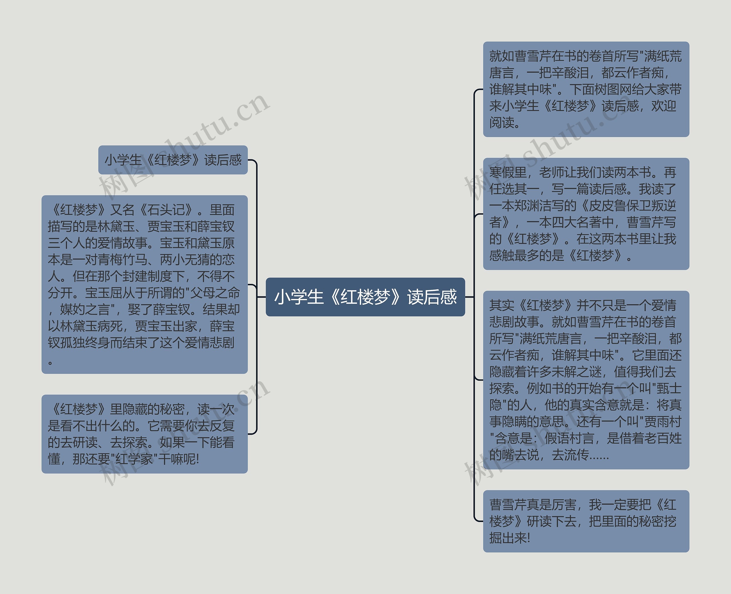 小学生《红楼梦》读后感