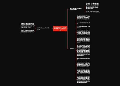 高二政治教案：矛盾的主要方面和次要方面的辩证关系