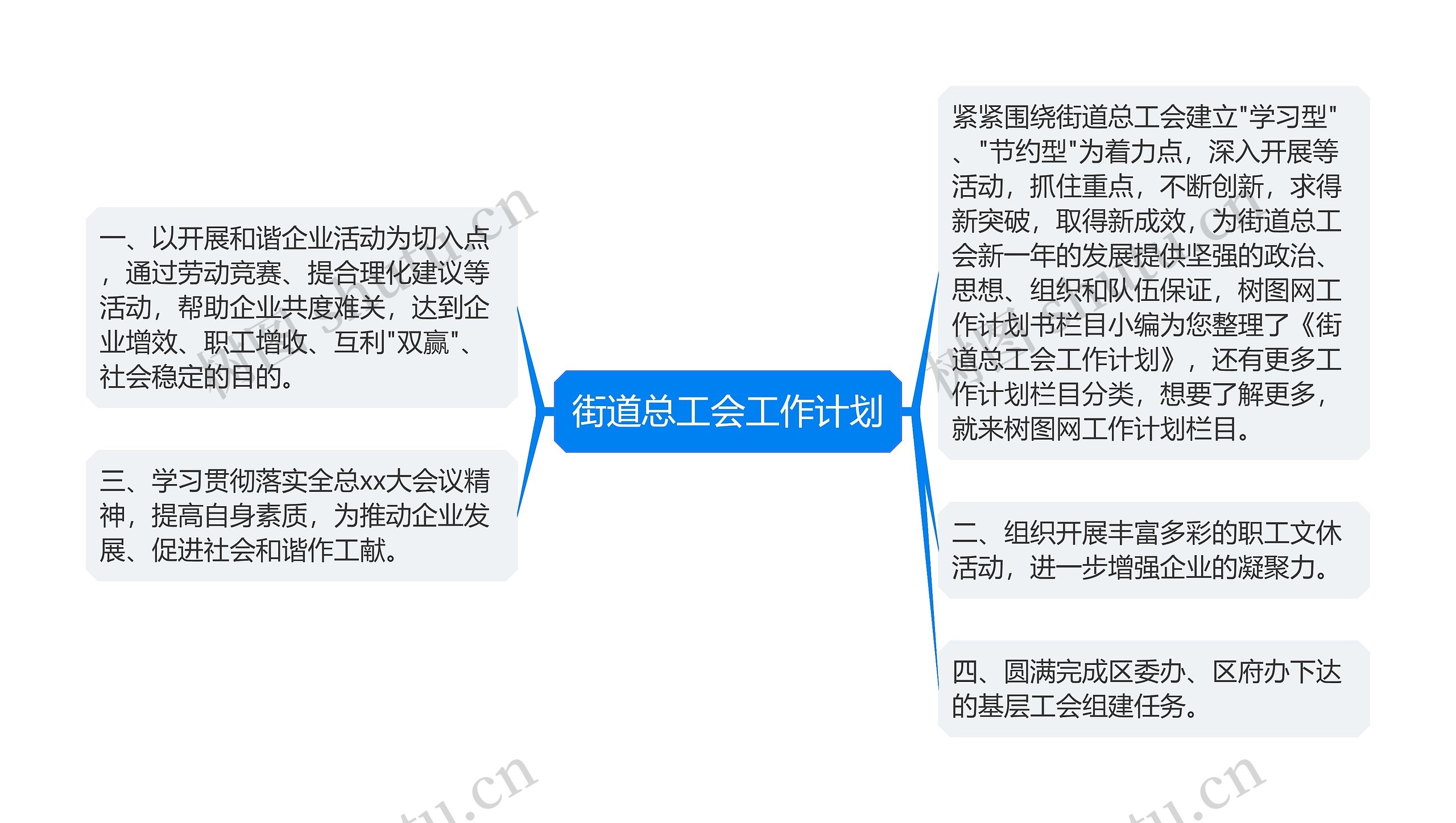 街道总工会工作计划