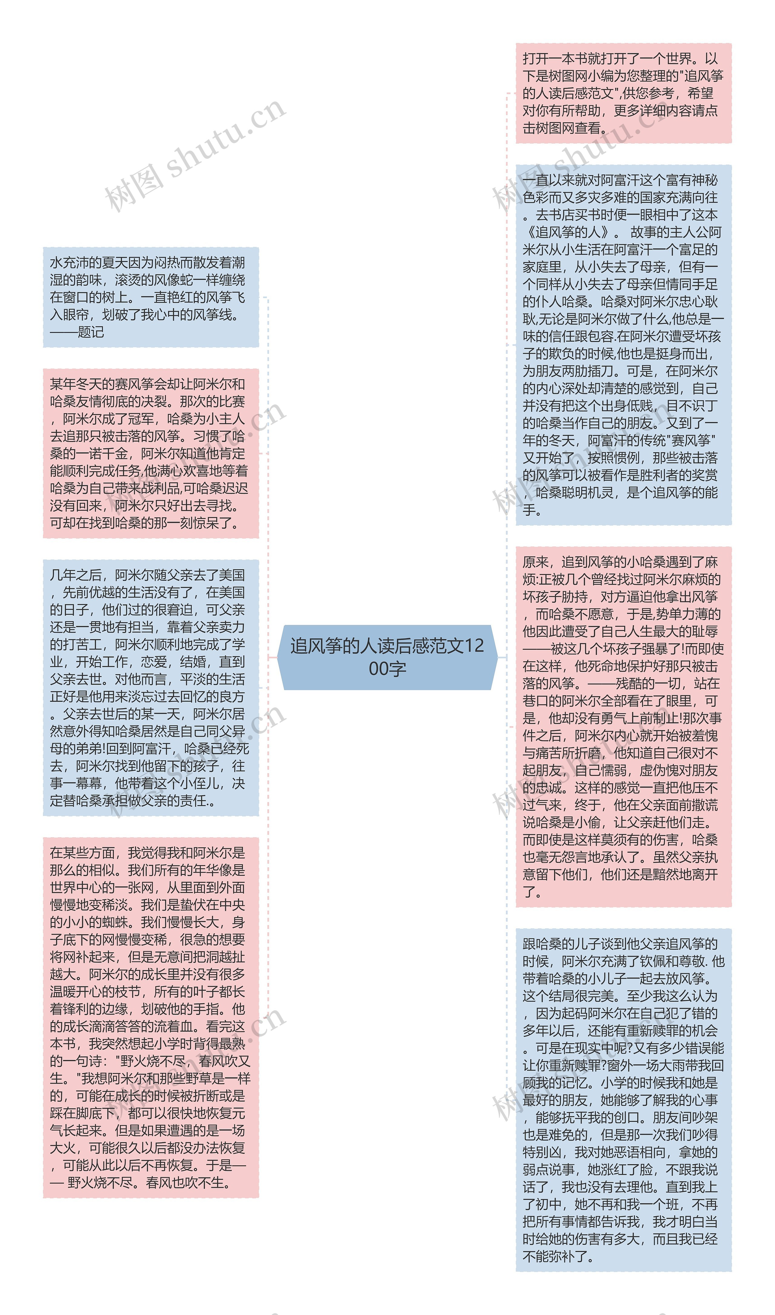 追风筝的人读后感范文1200字