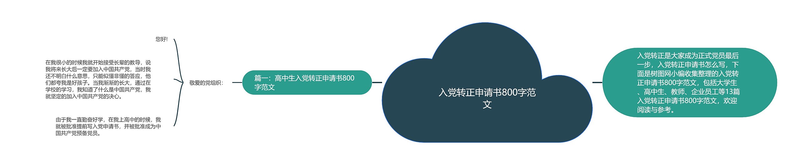 入党转正申请书800字范文