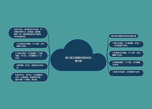 高中语文答题时间如何合理分配