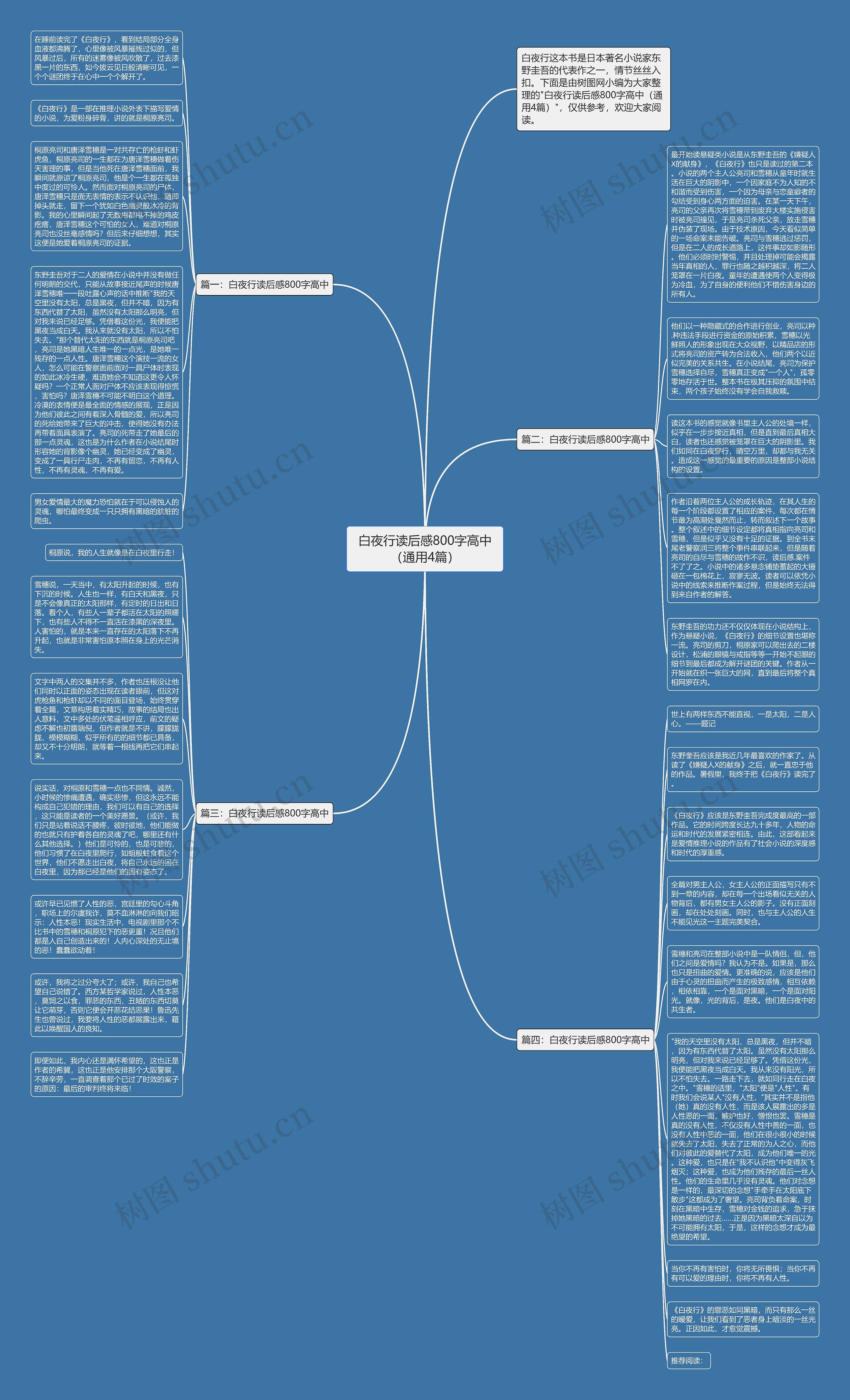 白夜行读后感800字高中（通用4篇）