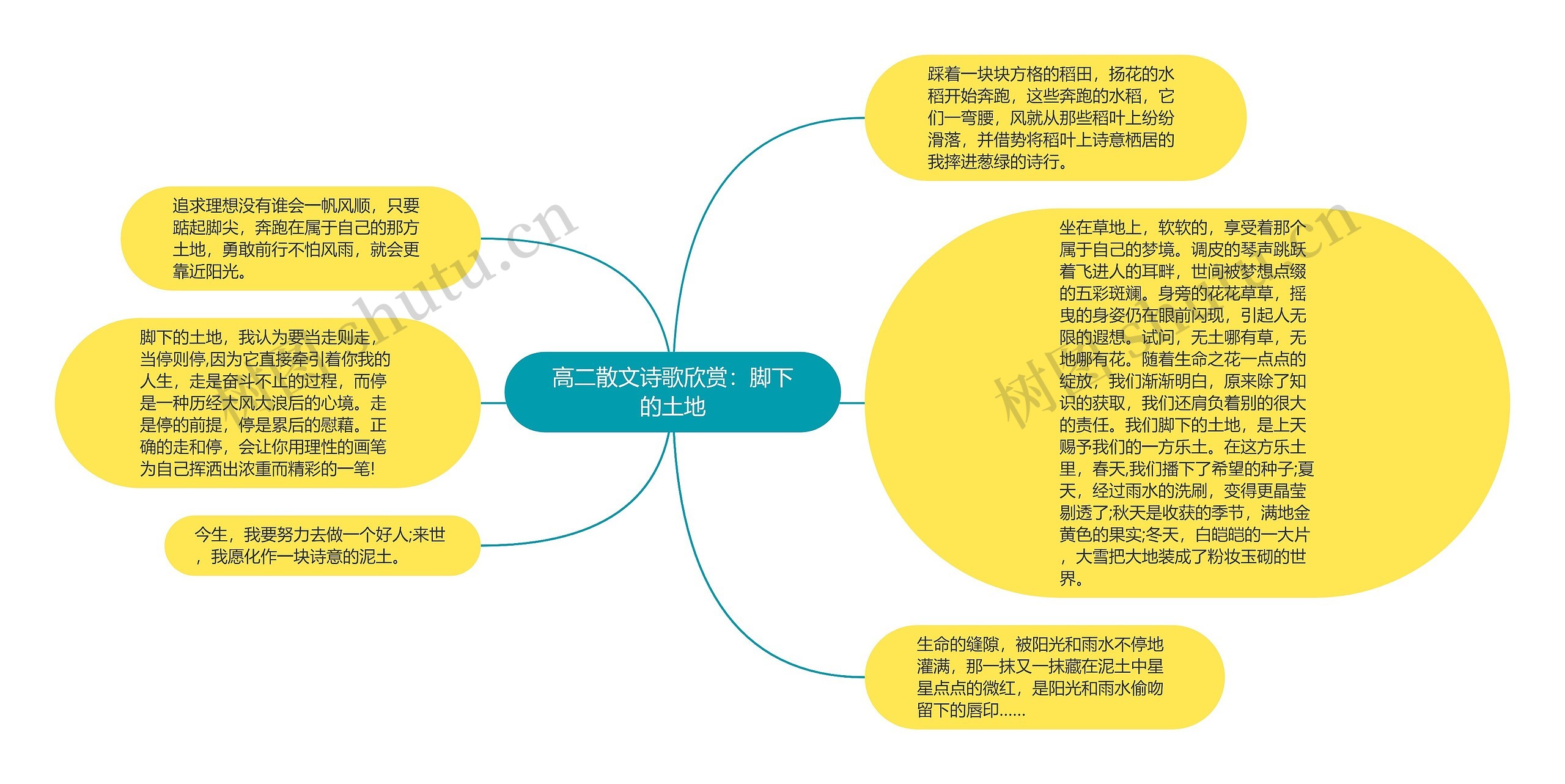 高二散文诗歌欣赏：脚下的土地