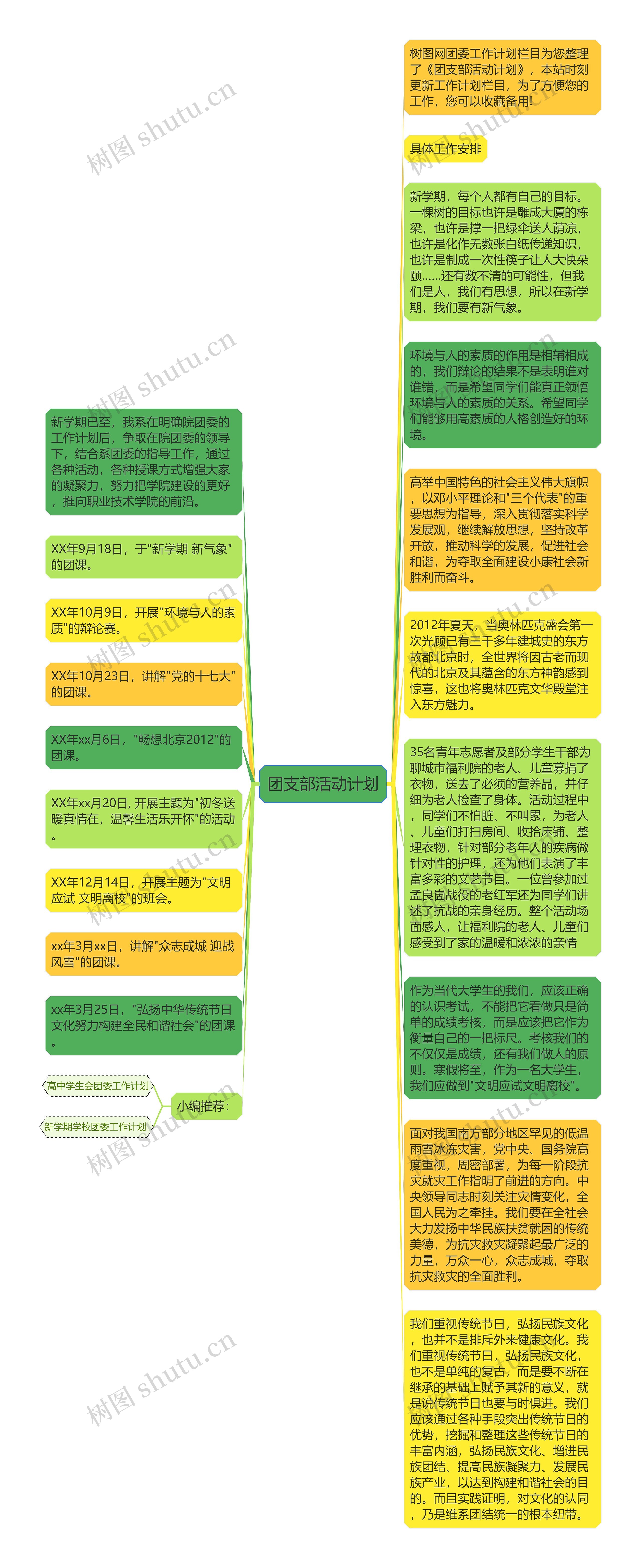 团支部活动计划