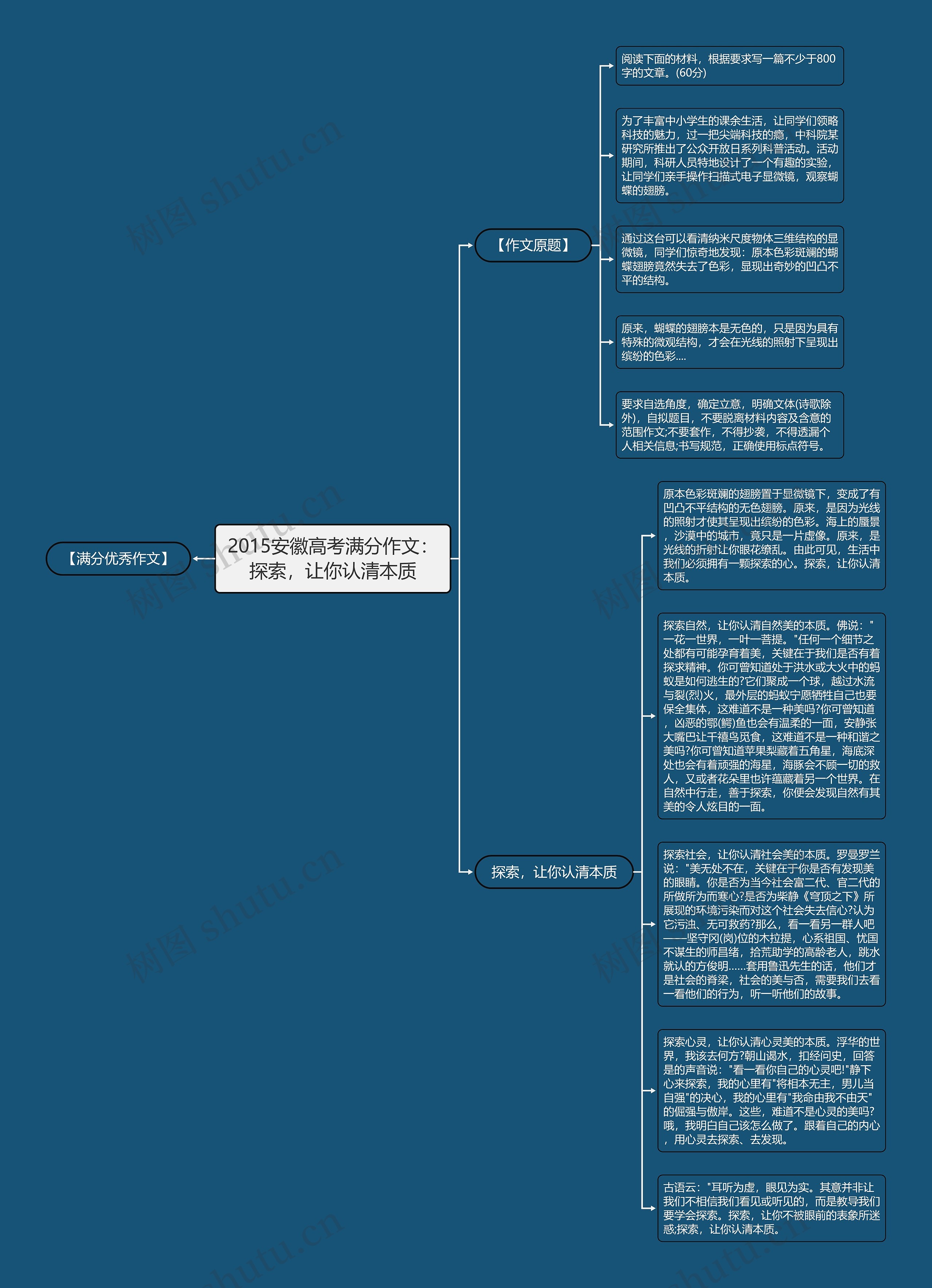 2015安徽高考满分作文：探索，让你认清本质