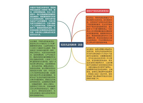 党员先进性教育  活动