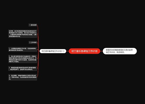 初三音乐备课组工作计划