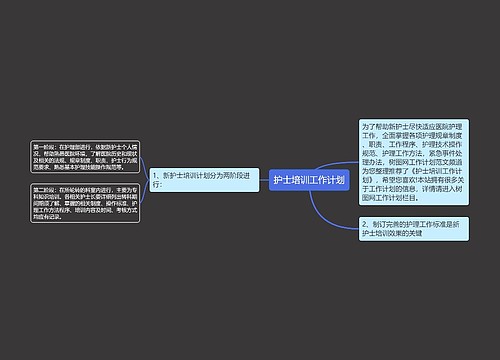 护士培训工作计划