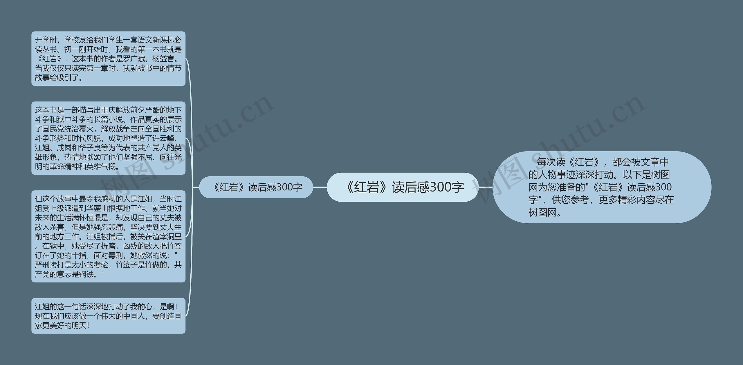 《红岩》读后感300字