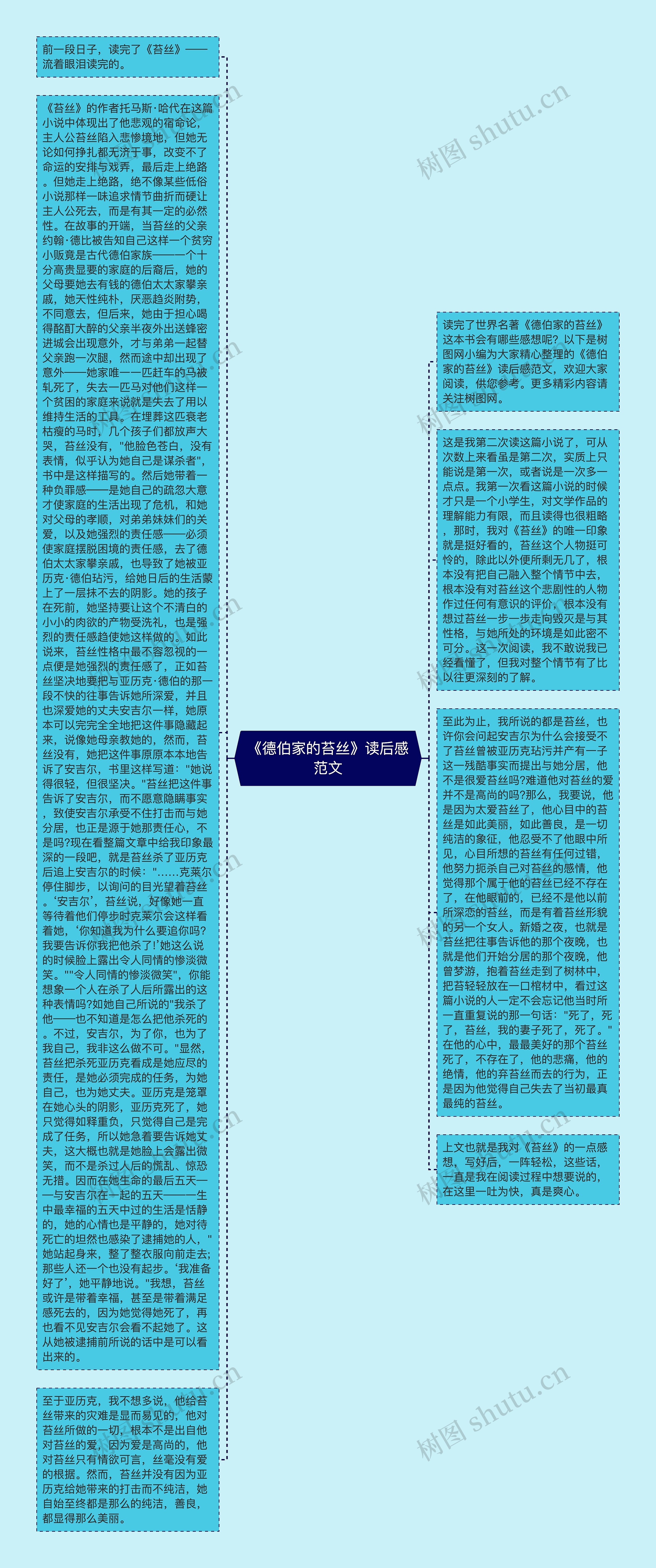 《德伯家的苔丝》读后感范文