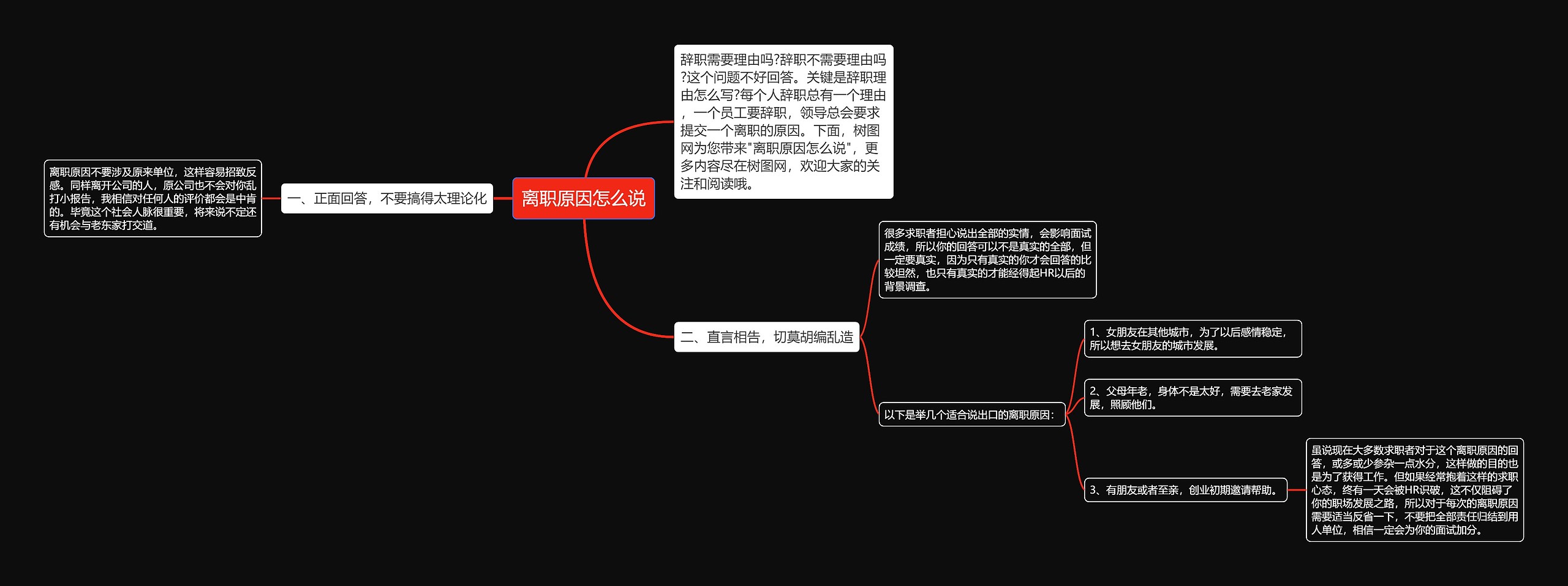 离职原因怎么说