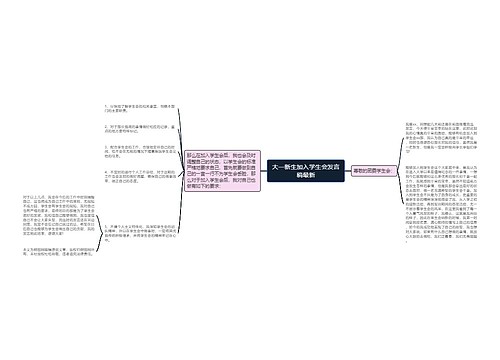 大一新生加入学生会发言稿最新