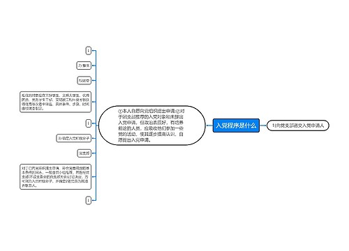 入党程序是什么