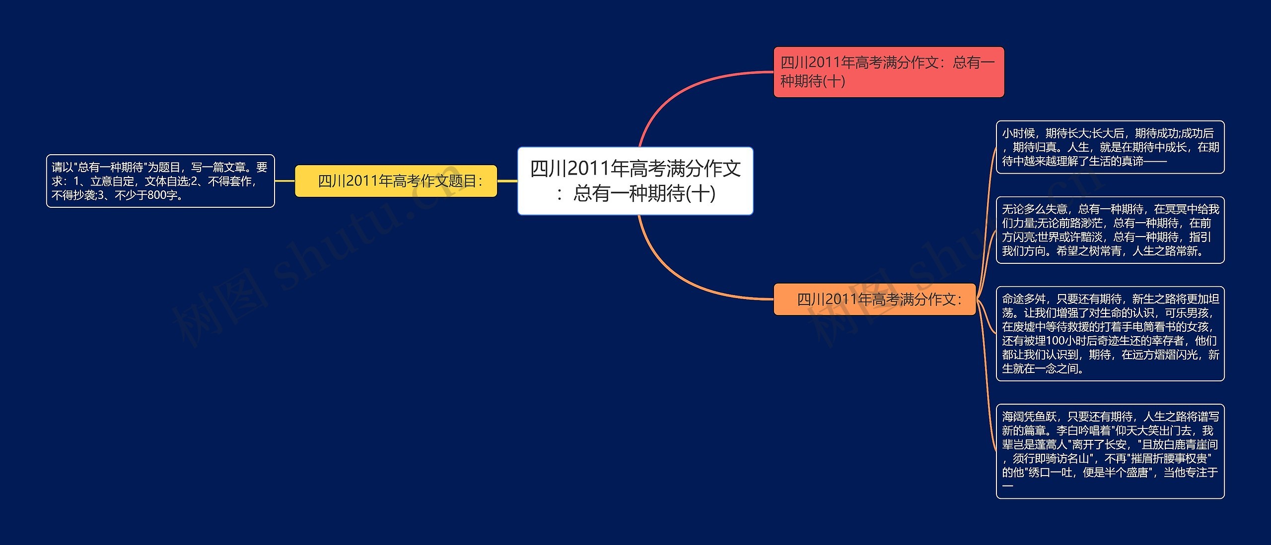 四川2011年高考满分作文：总有一种期待(十)