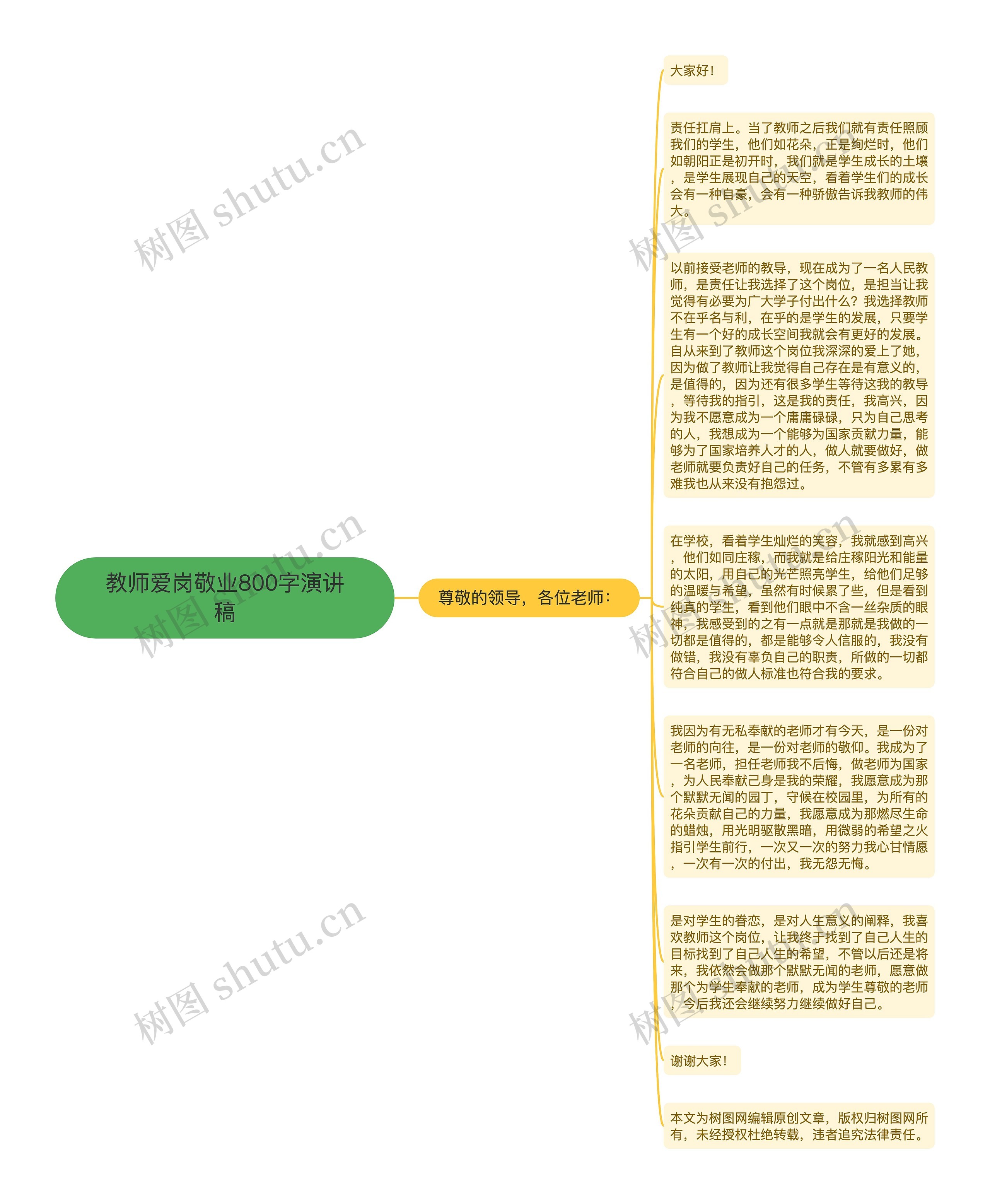教师爱岗敬业800字演讲稿