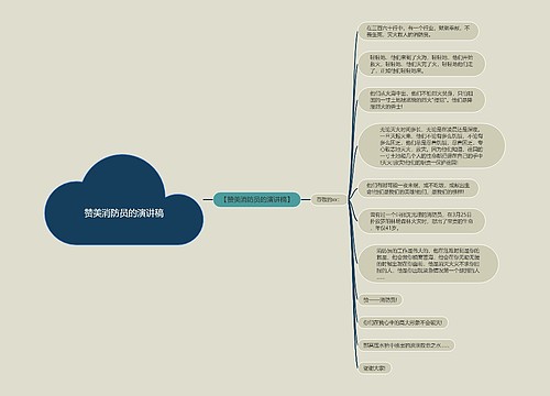 赞美消防员的演讲稿