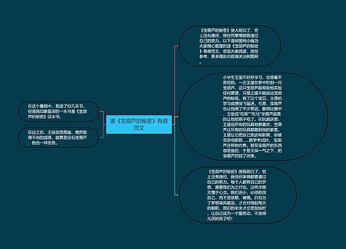 读《宝葫芦的秘密》有感范文