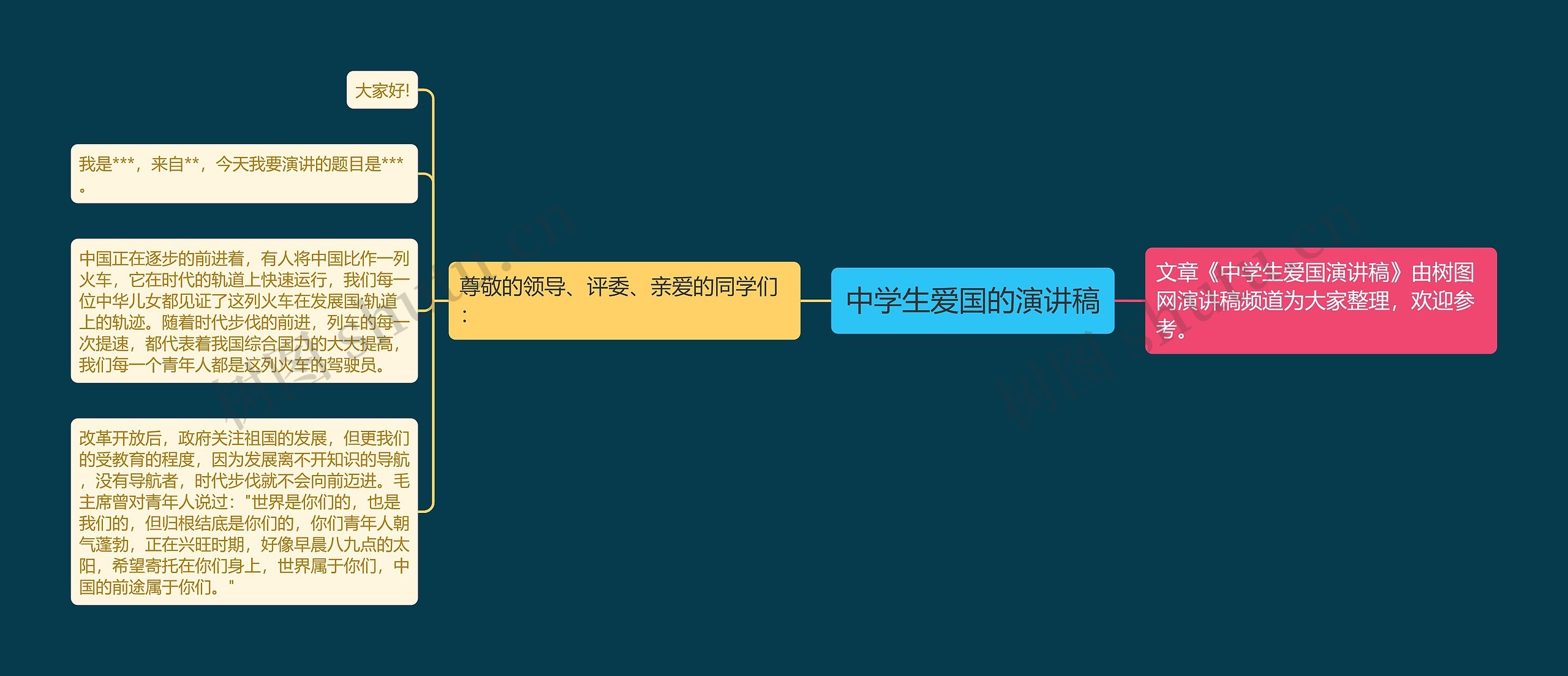 中学生爱国的演讲稿