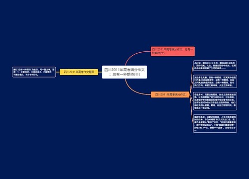 四川2011年高考满分作文：总有一种期待(十)